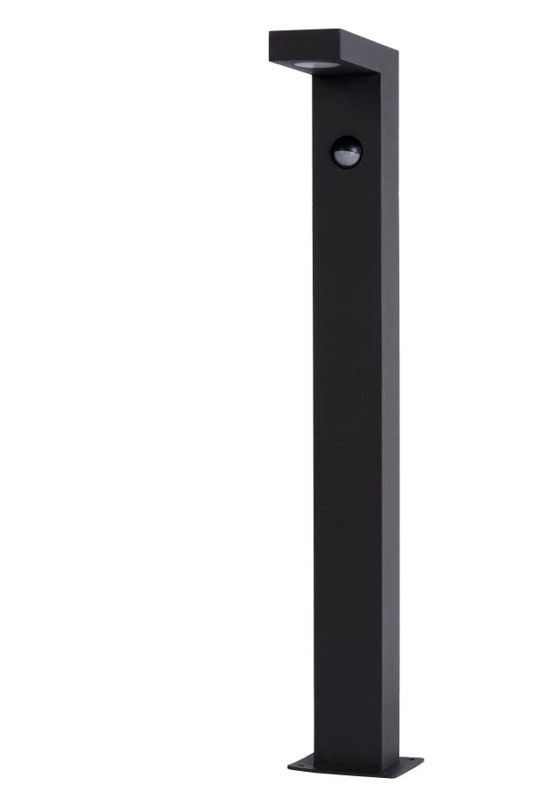 Lucide TEXAS-IR - Bollard light - LED - 1x7W 3000K - IP54 - Motion Sensor - Anthracite - off